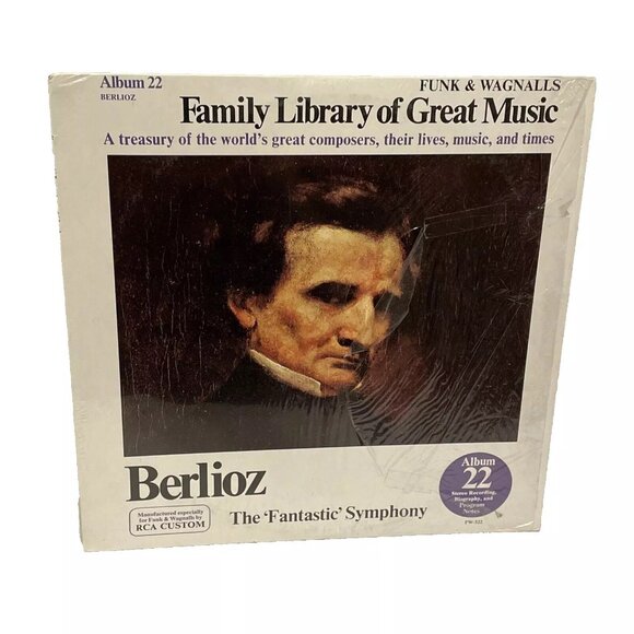 Symphonie Fantastique, Op. 14- Funk & Wagnalls Family Library Of Great Music Alb - Picture 1 of 7